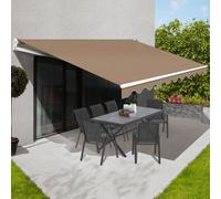 Store Banne Manuel 3,80x3 M Taupe