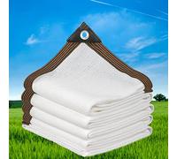 Store Banne Manuel ，Filet Auvent Chaleur pour Store Exterieur Terrasse ， 90% Bache Anti UV pour Protection Piscine 3x6m Brise Vue Balcon HDPE en Toile Ombrage Pergola Voiles D'ombrage pour Patio