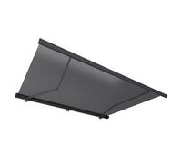 Store banne motorisé à leds avec coffre intégral 4 x 3,5 m toile acrylique anthracite - GALAXA
