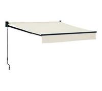 Store banne SAULE 2,5 × 2m - Toile beige et structure grise Beige G