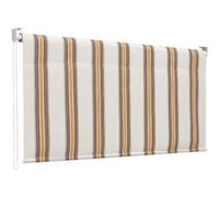 Linea Garden Friend Voile d'ombrage avec rouleau en aluminium et bâche en polyester, fixation au plafond, hauteur 250 cm, longueur 150 cm, couleur beige