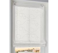 Store-bateau avec broderie - helline home - blanc BLANC 4