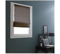 Store Bateau - MADECOSTORE - Easy Tamisant - Chocolat - L32 x H150cm - Réglable sans perçage