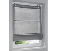 Store-bateau tissu uni - helline home - gris GRIS 3