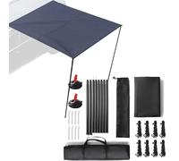 Store de camping, store de voiture, protection solaire, PU3000 mm UV50+, résistant aux intempéries, pour le camping et l'atterrissage (matériel fourni), grâce à l'utilisation de