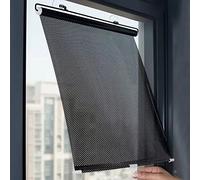 Store De Fenêtre à Ventouse,Protection Solaire sans Perçage Pare-Soleil,Amovible Stores Occultants Portable,écran Privé Stores Temporaires,pour Chambre,Salle De Bain,Bureau (50x125cm/19.7x49.2in)