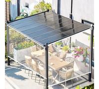 Store de fenêtre enroulable transparent en vinyle imperméable et anti-poussière avec chaîne, installation facile pour cuisine, balcon et jardin