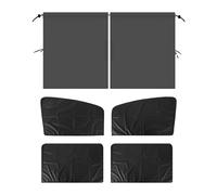 Store de Fenêtre pour Voitures - Pare-Soleil pour Fenêtres Latérales de Camions - Couverture Légère de Protection UV et Rideau pour Pare-Soleil Lors du Stationnement Quotidien en Temps Chaud