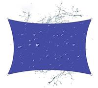 Store de Patio,Voile d'ombrage Rectangulaire,Toile Ombrage avec 4 Corde Libre, Auvent Imperméable UV Protection,Imperméable Toile Ombrages pour Jardin Terrasse Extérieur Piscine Balcon