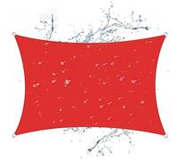 Store de Patio,Voile d'ombrage Rectangulaire,Toile Ombrage avec 4 Corde Libre, Auvent Imperméable UV Protection,Imperméable Toile Ombrages pour Jardin Terrasse Extérieur Piscine Balcon