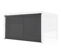 Store de Pergola bioclimatique- 370 x 204 cm - Gris anthracite G