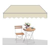 Store de terrasse rétractable 2 x 1,5/3 x 2,5/4 x 3/5 - Protection UV - Bras réglable - Manivelle manuelle - Pour terrasse et balcon