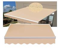 Store De Terrasse Rétractable Manuel (différentes Tailles Et Couleurs), Abri Pare-Soleil De Jardin,10x8ft