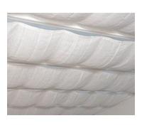 Store de toit manuel pour pergola 300 x 610 cm blanc