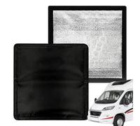 Store de Toit pour Camping-Car - 2 pièces Pare-Soleil magnétique Universel à Triple Couche réfléchissant - Accessoires de Camping pour Voiture | pour Fourgon, Voyage, Road-Trip, Usage Quotidien, été,