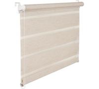 Store double Duorollo 100 cm de large 150 cm de long naturel beige, y compris corde Store de fenêtre Store à enrouleur Jalo