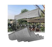 Store électrique à Demi-Cassette, Retractable Wave Sun Shade Sail U Shaped Multiple Sizes(W2.6*L4m/W8.53*L13.12ft)