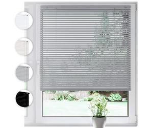 Store en Aluminium SONELLO intérieur 95cm x 175cm Argent Store vénitien en Aluminium Klemmfix sans perçage: Protection visuelle Anti-éblouissement Contre la lumière et Solaire pour fenêtres et Portes