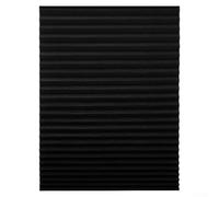 Store en papier non tissé 60 x 180 cm Noir 120 x 180 cm | Installation sans perçage, 3 étapes, murs sans dommages, ajustement sûr, idéal pour les locataires