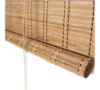 Store Enroulable en Bambou pour Fenêtres, Stores Enrouleurs Rom Filtrant La Lumière, Ombrage Extérieur en Bambou UV Imperméable, Rideaux De Pare-Soleil pour Véranda, Ter, 160x160cm/63x63in