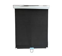 Store enrouleur à ventouse,store occultant rétractable,store de fenêtre à ventouse d'intérieur,store rétractable portable,pour maison/chambre/bureau,installation sans perçage,Black-60x125cm/24x49in
