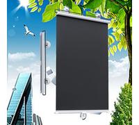 Store Enrouleur À Ventouses Pour Fenêtres,Store Enrouleur Occultant 99%,Store À Rouleau Pare-soleil Rétractables,Stores Temporaires,Rideaux Sans Perçage,Personnalisables,W×H-80*200cm(31*79in)