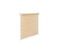 Store enrouleur aspect bambou Mix 2 - 60 x 200 cm - Volet Roulant Store de protection sans perçage