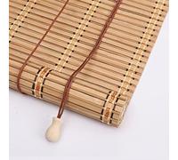 Store Enrouleur Bambou,Stores Romains de Fenêtre de Style Rustique,Respirants,Pare-soleil,Store Venitien Bois/Store Fenetre Occultant,Rideaux de Décoration pour Balcon/Jardin (W130xH180cm/51x71in)