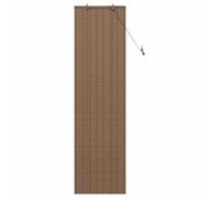 Store enrouleur bambou - vidaXL - 60x220 cm - Marron - Filtre la lumière - Installation facile - Protection UV