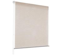 Store enrouleur - CASA PURA - Fashion coloris Deluxe Stripe Beige - Tamisant - Largeur 55 cm - Longueur 150 cm