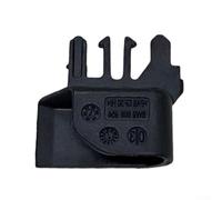 Store enrouleur de coffre en ABS pour couvercle de coffre, fermeture de volet roulant, support de housse de coffre arrière de voiture, compatible avec A6 (noir gauche)