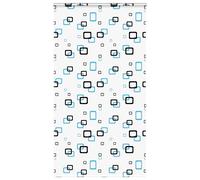 Store enrouleur de douche 130x240 cm largeur du tissu 126 cm vidaXL