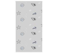 Store enrouleur de douche 130x240 cm largeur du tissu 126 cm vidaXL