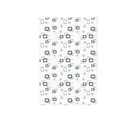 Store enrouleur de douche 160x240 cm largeur du tissu 156 cm, store de douche, store enrouleur de rideau de douche, 4014831