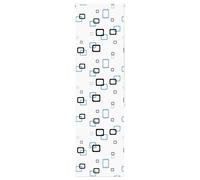 Store enrouleur de douche 60x240 cm largeur du tissu 56 cm vidaXL