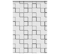 Store enrouleur de douche avec cassette largeur du tissu 156 cm vidaXL