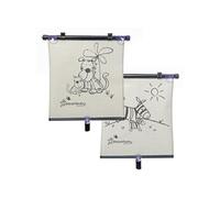 Store enrouleur de fenetre de voiture DREAMBABY Double face Zebra & Tigre Print Réglabl