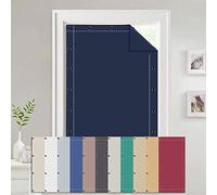 Store enrouleur d'extérieur sans outil - 116 x 115 cm - En polyester - Protection UV pour fenêtres Velux - Installation facile - Store pare-soleil pour terrasse et jardin