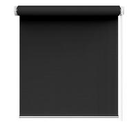 Store Enrouleur Double Stores Enrouleurs 35 x 200 cm sans perçage, Facile à Montage, Store Enrouleur Jour Nuit fenêtre, Store Enrouleur Jour Nuit Tissu Double, pour fenêtre ou Porte, Noir