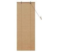 Store enrouleur en bambou - vidaXL - 60x160 cm - Marron - Protection UV - Filtrage de la lumière - Cordon de tirage
