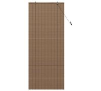 Store enrouleur en bambou - vidaXL - 90x220 cm - Marron - Protection UV - Système à cordon - Installation facile