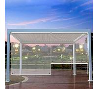 Store enrouleur extérieur imperméable avec œillets, store enroulable durable pour extérieur, terrasse, tonnelle et protection de balcon