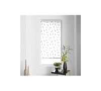 Store enrouleur imp. japonais 60 x 90 cm polyester envolea Blanc Blanc G