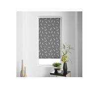 Store enrouleur imp. japonais 60 x 90 cm polyester envolea Gris