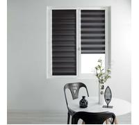 Douceur d'Intérieur Store enrouleur Jour et Nuit Daynight 45 x 180 cm Polyester Noir