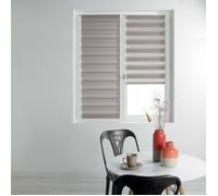 Store enrouleur jour et nuit 45 x 180 cm polyester daynight Taupe