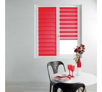 Store Enrouleur Jour Nuit "Daynight" 90x180cm Rouge