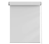 Store Enrouleur Jour Nuit Klemmfix sans perçage 85 x 210 cm Facile à Montage, Store Enrouleur Opaque avec Chaînette pour Chambre, Bureau, Blanc