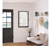 Store enrouleur Jour / Nuit Madeco l.42 x H.190 cm blanc