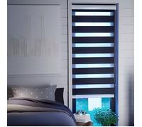 Store Enrouleur Jour / Nuit Noir Tamisant